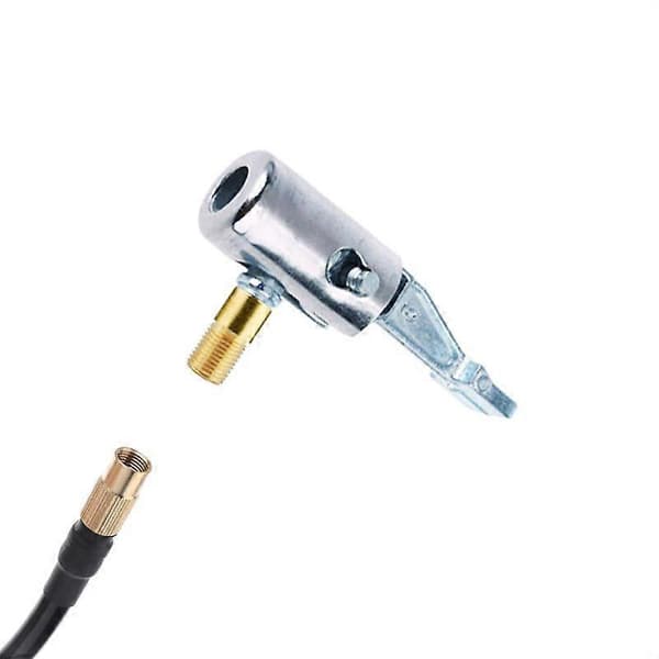 Munstyckesadapter för pump, luftventiladapter för pump, däckventiladapter, luftchuckadapter med klämma, bärbart däckmunstycke för bildäck