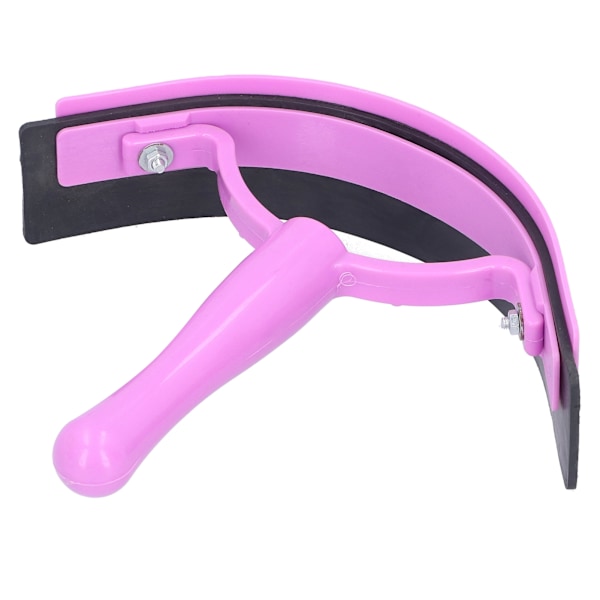 Hest svetteskrape Ergonomisk håndholdt mykt grep plastgummi ridning Grooming Tool
