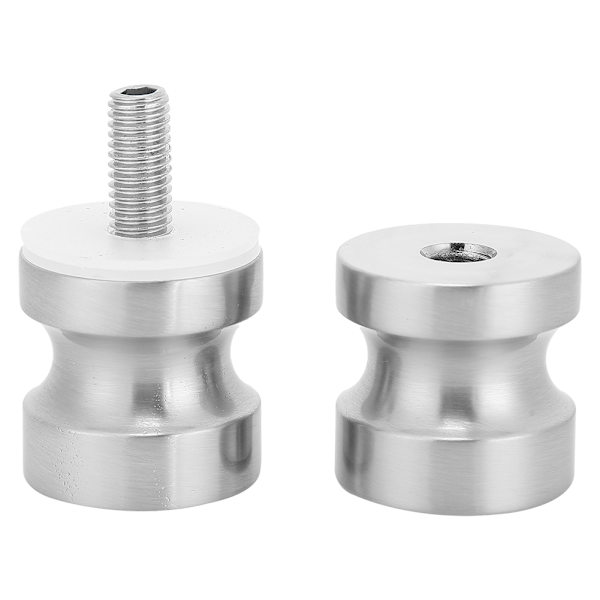 Glass Door Handle Aluminum Alloy Pull Knobs Replacement for Showcase Shower Room Bathroom