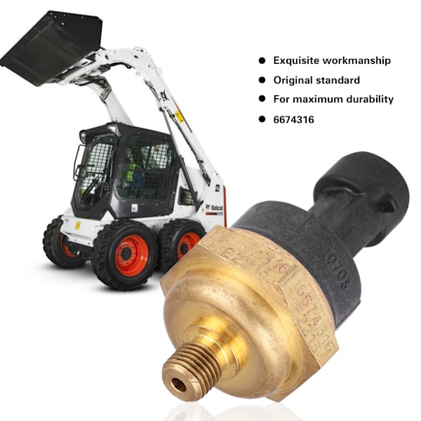 6674316 Høykvalitets oljetrykksensor for Bobcat-laster