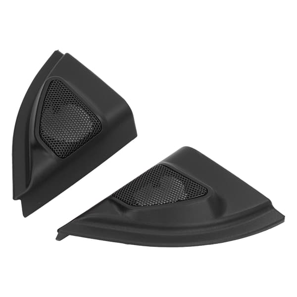 2 stk Bil Dørstolpe Diskantdeksel Trim Høyttalerpanel Utbytting for Vios YARiS 2014+