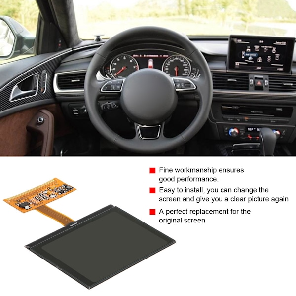 1st bilinstrumentkluster LCD-skärm för A3/S3 8L A6 C5 4B TT 8N S6 C5 4B-serien