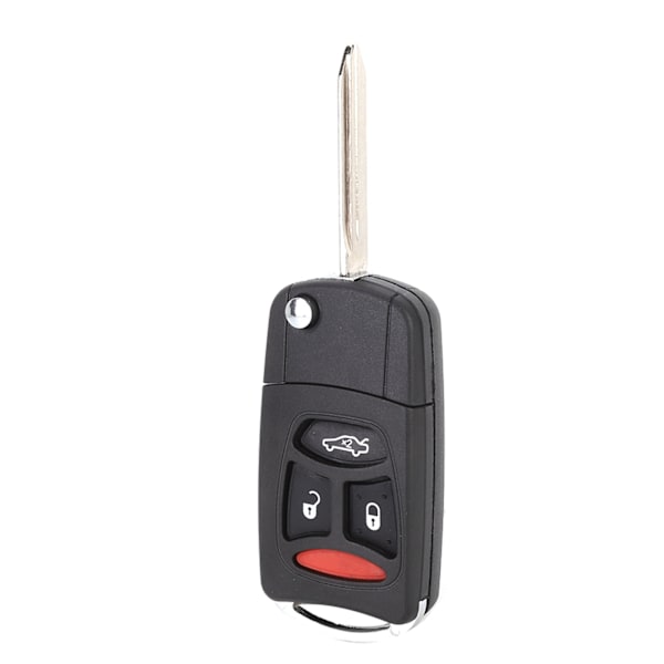 3 Panic Button Vikbar fjärrkontroll Flip Shell Key Fob Case Cover Passar för CHRYSLER 300 2005-2007
