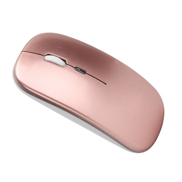2.4G Trådlös Mus Hemmakontor Portabel Bakgrundsbelyst Mus för Laptops Stationära Datorer Roséguld