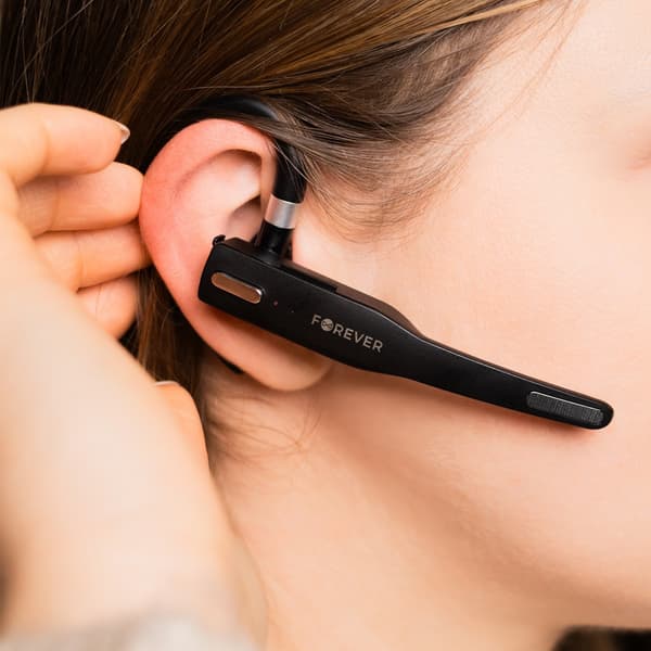 Trådløse Bluetooth-hovedtelefoner DEVIA Smart 4.2 Sort Svart black