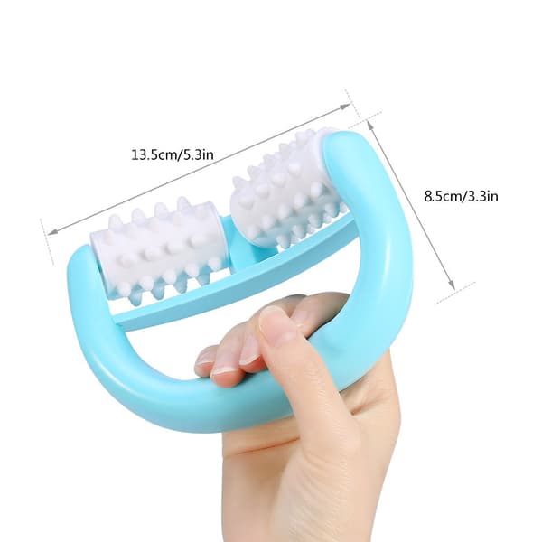 Handhållen Body Roller Massager Anticelluliter Triggerpointborste Muskelspänning Smärtlindring