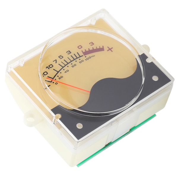Tarkka VU-mittari DB-taso otsikolla ja taustavalaistuksella äänenvoimakkuuden mittaus Audio Power Meter
