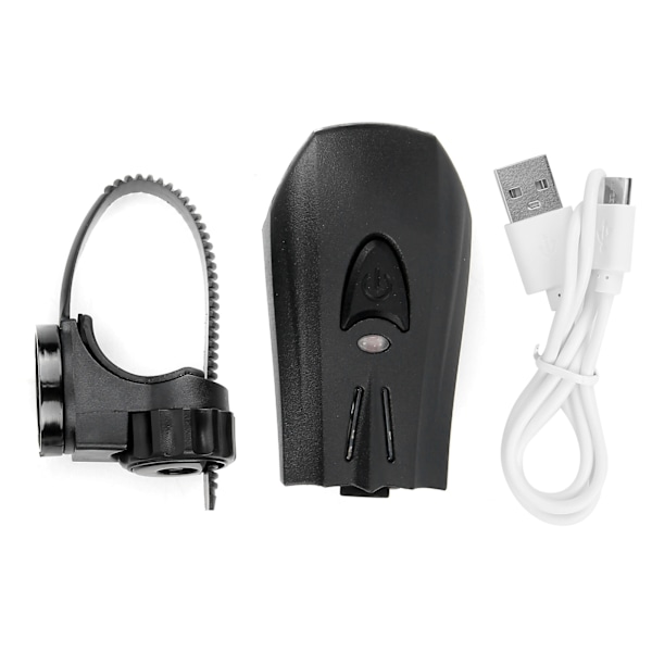 USB-laddningsbar LED-cykellampa Framlampa Vattentät Säkerhet Smart Sensor