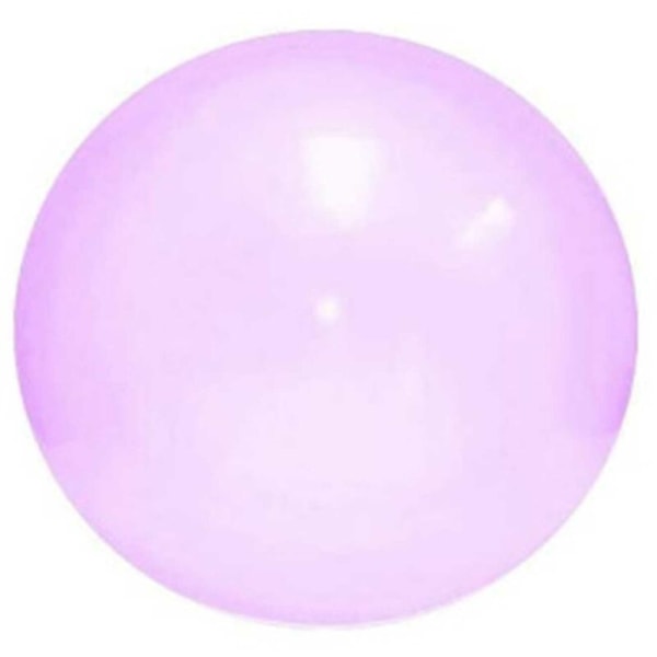 Varmblåst ball gjennomsiktig bobleball oppblåsbar bobleball kreativ barns stor lysende ballleke Stor lilla, modell: Stor