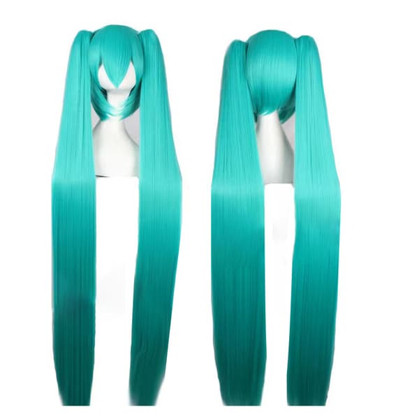 Vacker havsblå peruk, Chuyin MIKU perukanimation, rollspel