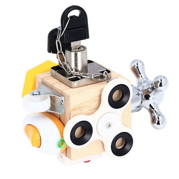 Fidget Sensory Busy Toy Koncentrationsträning Pedagogisk Fidget Toy Cube för hemresor Typ 1