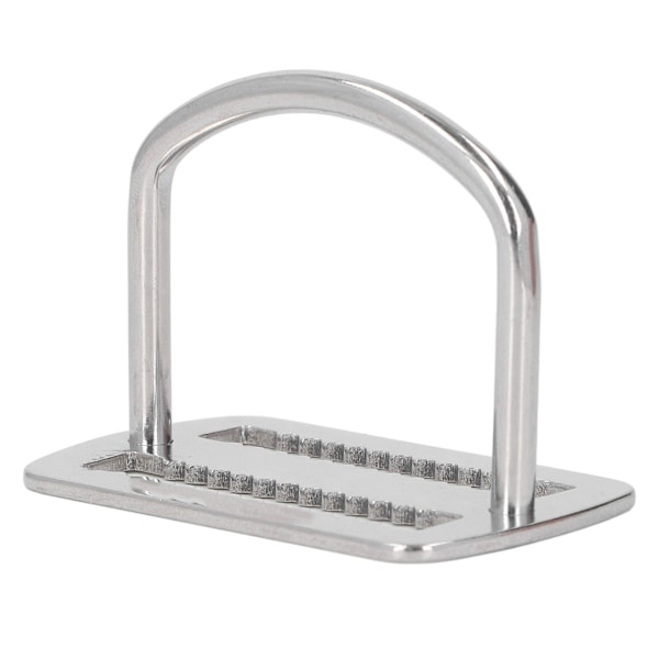D-Ring Webbing Sele Bælteholder Rustfrit Stål D-Ring Bælte Slide Keeper Stopper til Dykkeudstyr