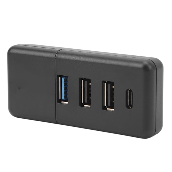 Bil USB Hub Hurtig Opladning Dataoverførsel 4 i 1 USB Hub Handskerum Dockningsstation Udskiftning til Tesla Model Y 3