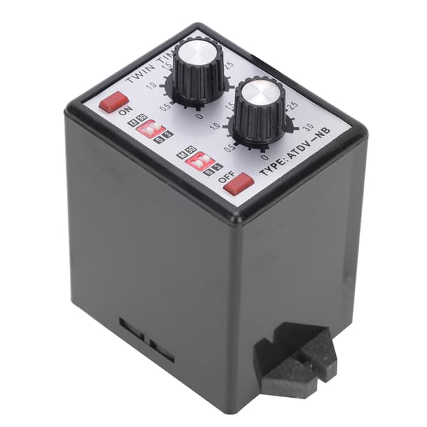 Knap Kontrol Tidsrelæ Til Fra Timer Relæ MultiSection ATDVNB AC110v 220V