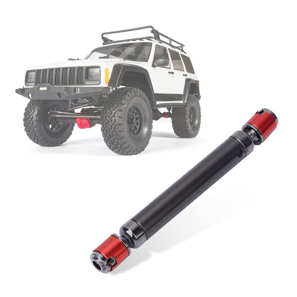2 stk rustbeskyttet metalldrivaksel passer for Axial Scx/Phantom GMADE 4WD Series RC Crawler Car 110-150mm
