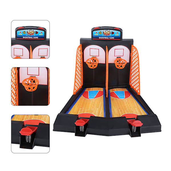 Barn Educationabl Basket Shooting Toy Set Rolig Pinball Interactive Board Game