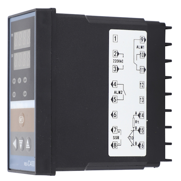 BERM Digital Display Temperaturmåler Høj præcisionstermometer REX-C400FK02-V x DA