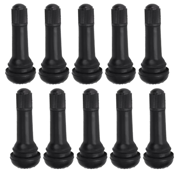 10pcs TR414 Wheel Mount Tire Valve Stem with Dust Cap without Valve Core