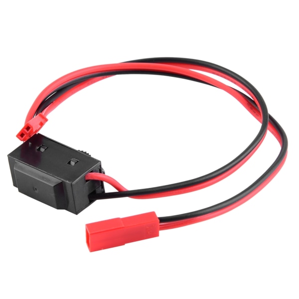 Lyskontrol ESC Strømbryder T Stik Han Hun Switch Kabel til RC Model Bil Båd Fly