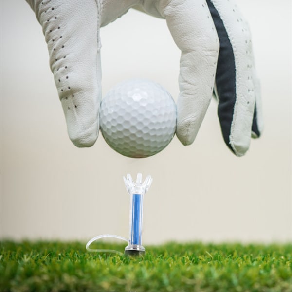 5 stk fleksibel magnetisk plast golf tee treningsverktøy tilbehør for golfere (79 mm)