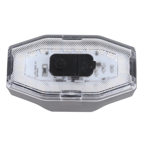 LED-pyörävalot USB-ladattava ultrakirkas varoitus takavalo Varoitus Pyörälampun yöajoon