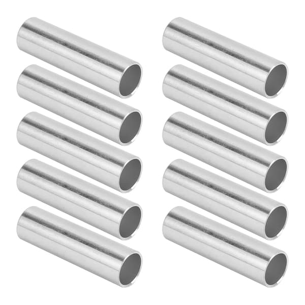 14 mm diameter aluminiumrør rundt rett - 10 stk