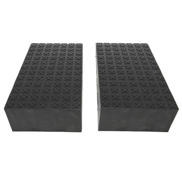 1 Set Startblock Pedaler med Halkskyddsränder Tjockare Startblock Plastpedaler för Sportträningstävlingar