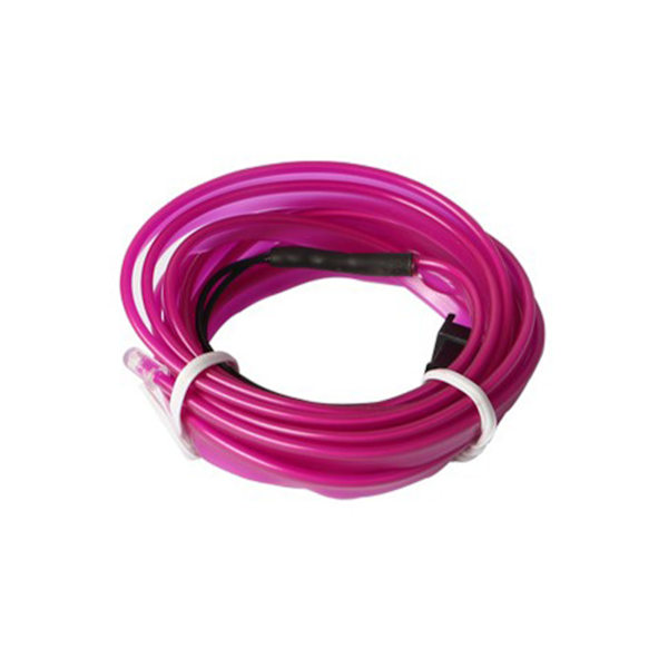 Auton LED-nauhavalo, 9,8 jalkaa joustava tunnelmavalaistus auton sisustukseen, violetti