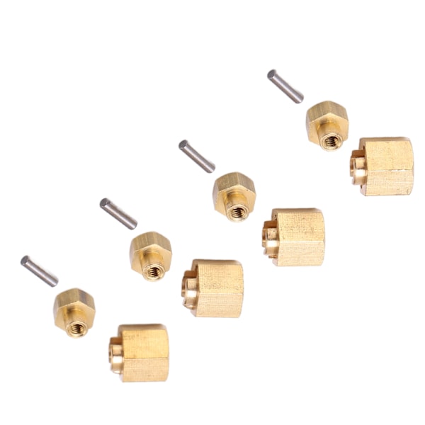 Messinki 7MM pyörän Hex-jatkoadapteri Axial SCX24 AXI900811/24 RC-auton päivitysosiin