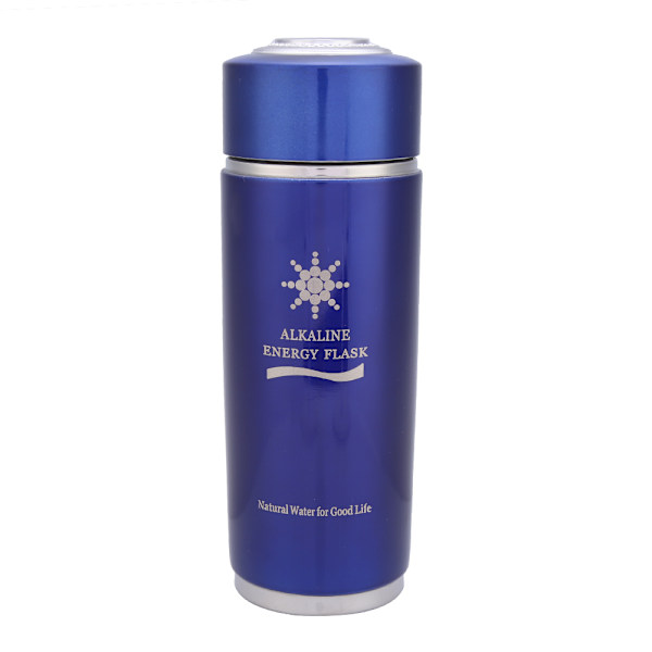 Rustfritt alkalisk vannflaske Bærbar Nano Balance Bio Energy Ionizer Cup Kolbe (blå)