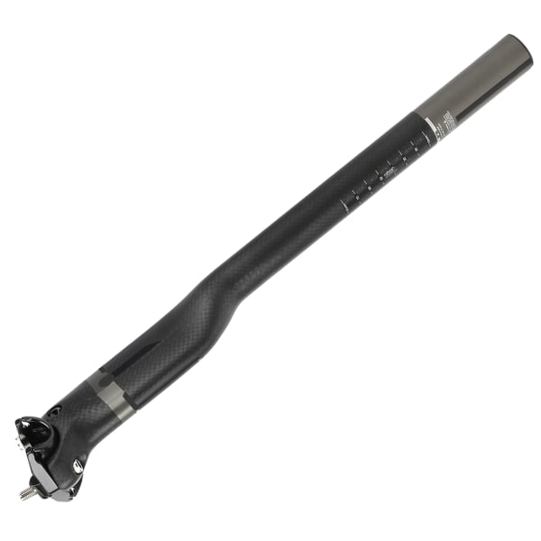 Kolfiber Sadelstolpe 27,2x400mm Vikbar Cykel Väg Mountain Bike Sadelstolpe Rör