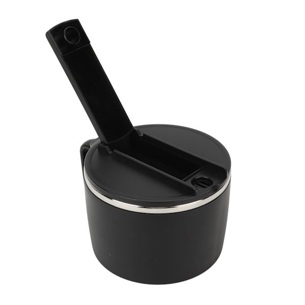 Nuddelskål med pinde og Spork 1200ml 304 rustfrit stål Bærbar Ramen Spisekål med låg til kontor