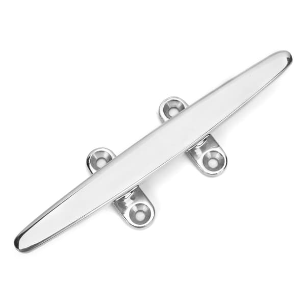 8 tommer rustfrit stål båddock klamp anti-korrosion velpoleret til reb marine hardware