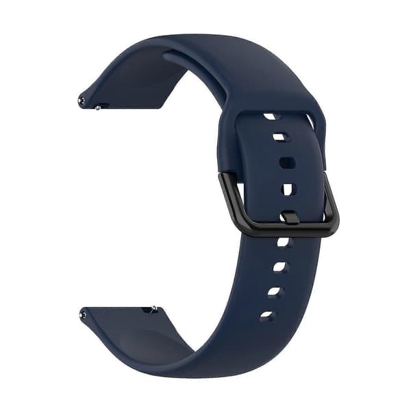 Silikone armbånd til Amazfit Gts4 Mini, Størrelse:s Midnight Blue