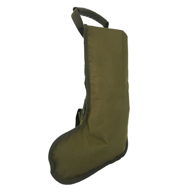 1. Nylon Taktisk Julstrumpe Oppbevaringsveske Militært Tilbehørspåse For Utendørsbruk (Armégrønn)