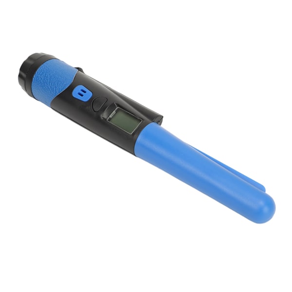 Handmetalldetektor med LCD-skärmsrem Hög precision 360° sidoskanning metalldetektor Pinpointer för vuxna Barn Blå
