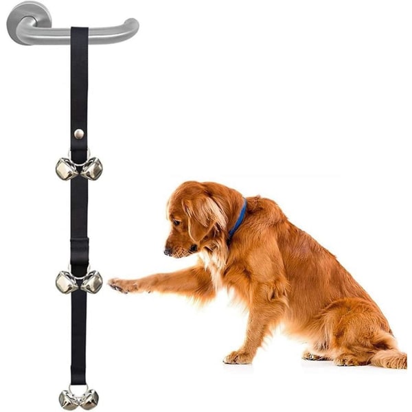 Puppy Potty Training Doorbell - Længde Justerbar Hundehus Toilet Træningsklokke