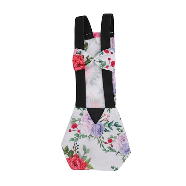 Pet Kyllingbleer Pet Kylling Gåsebleer Åndbart stof Løst Stramt Bæltedesign Bleer Peony M