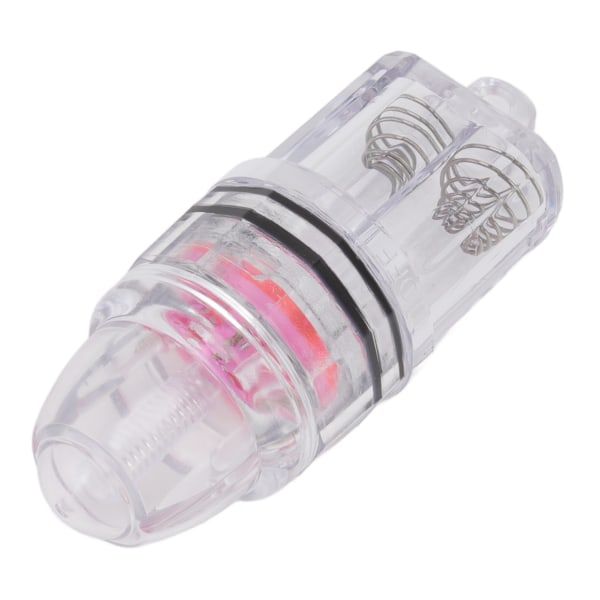 Deep Drop Fiske Lys Transparent Plast AA Batteridrevet LED Fiske Lys for Trolling Hav Ferskvann Rød