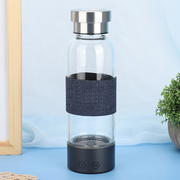 480ml 1300mAh Bærbar USB Rik Hydrogenkopp Elektrolyse Vann Generatorflaske