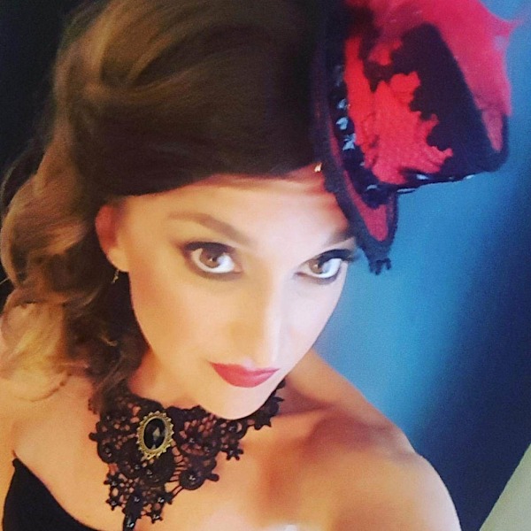 Gotisk viktoriansk spids halskæde Sexy hul sort spids halskæde Steampunk Cosplay