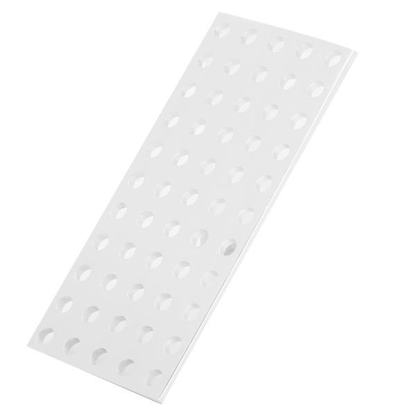 3116‑0040‑0088 Alumiininen ristikkopaneeli Mesh-aukkolevy Teollisuusrobotin osa (5 x 11 reikää 40 x 88 mm)