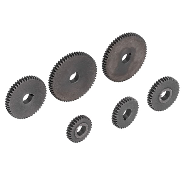 9st metall växelsats Mini svarv skärmaskin växlar 2xT60 2xT50 1xT45 2xT40 1xT35 1xT30