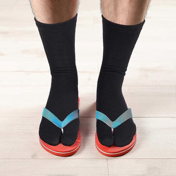 par flip-flop unisex-sokker med delte tær[LD]