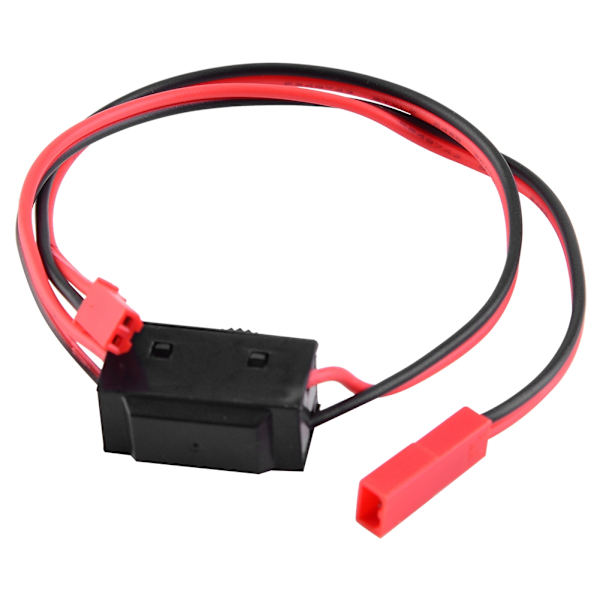Ljuskontroll ESC Strömbrytare T Plugg hane Hona Switch Kabel för RC modell Bilbåt Flygplan