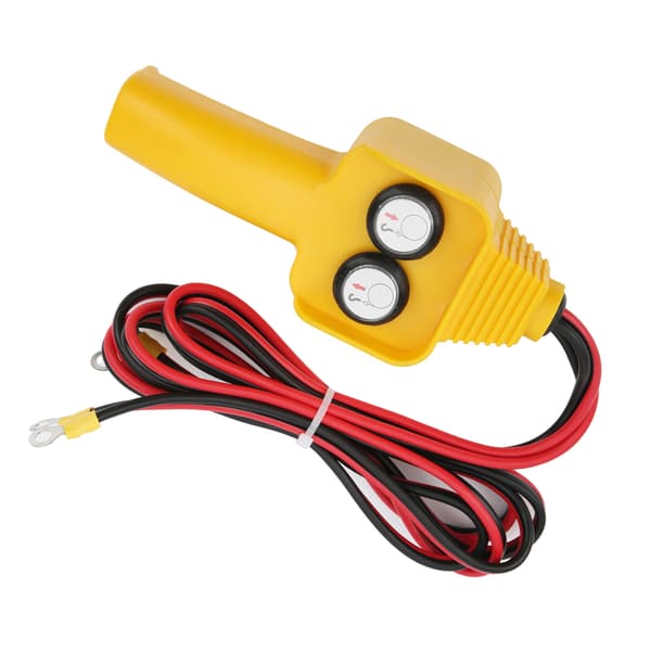 Vinsch Trådbunden styrenhet Handkontrollenhet Tryckknappstil 12V för Capstan 1500lbs-5000lbs