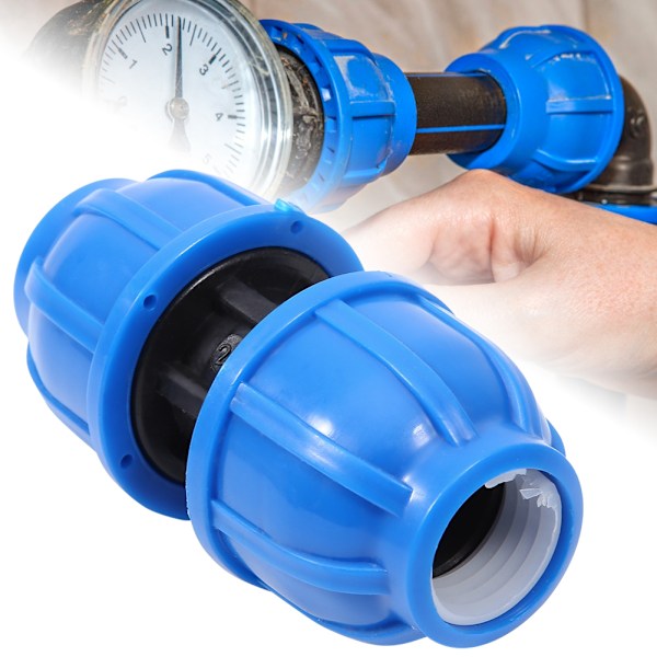 5 st PE plast 20 mm till 20 mm rakt vattenrör Anslutning Rör anslutning Adapter Fitting