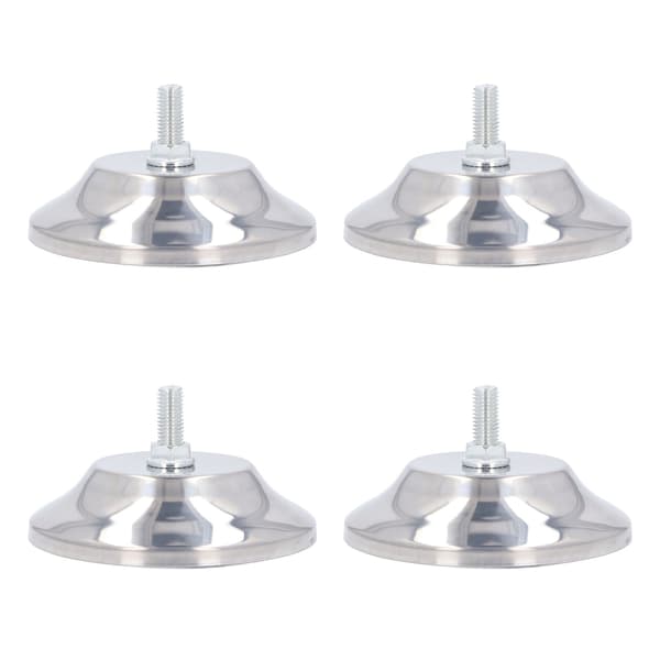 4 PCS Pool Billiard Table Leg Levelers 5 Inch Adjustable Heavy Duty Leveling Risers for Foosball Table Ping Pong Table