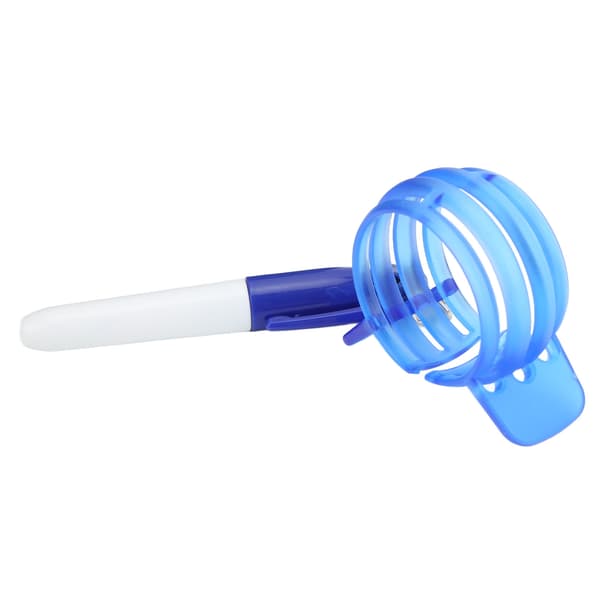 360° Golf Ball Line Marker Plastic Golf Three-Line Drawing Device for General Purpose Blue