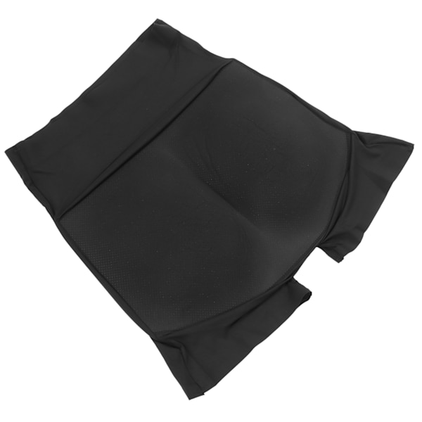 Kvinner Butt Lifting Shorts Høy midje Mage Styrende Pustende Shorts for Trening Løping Fester Svart S